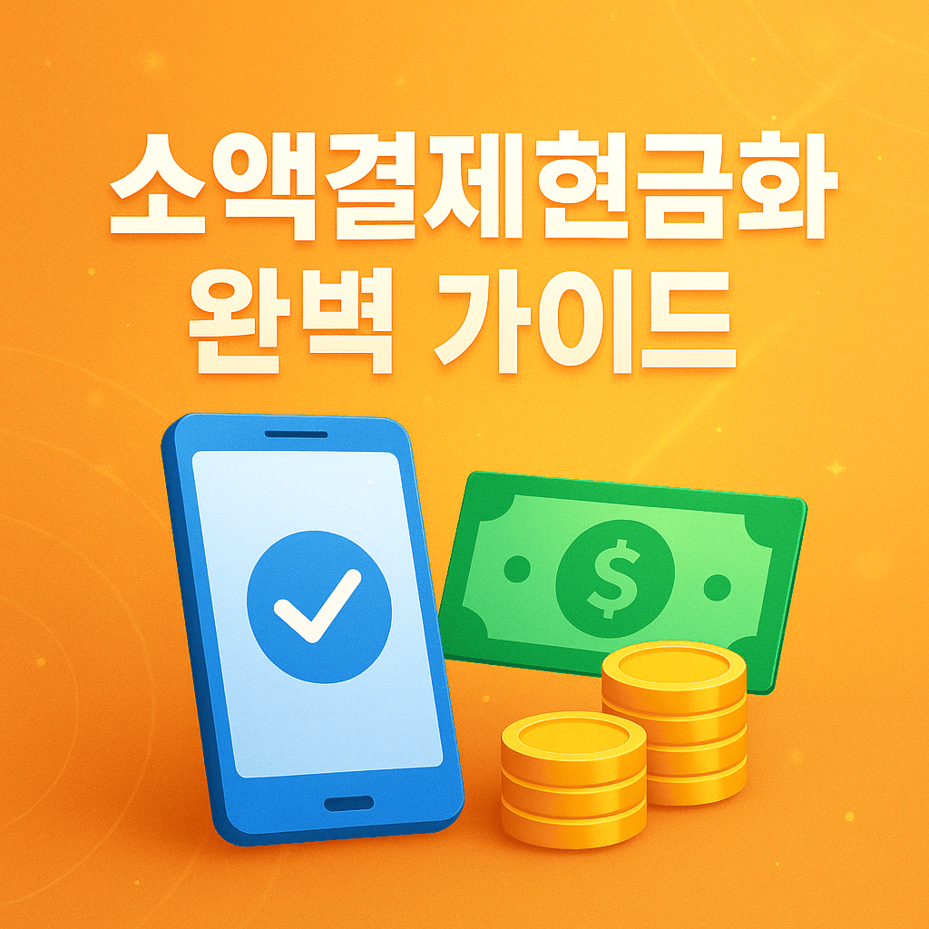 소액결제현금화란 무엇인가요
